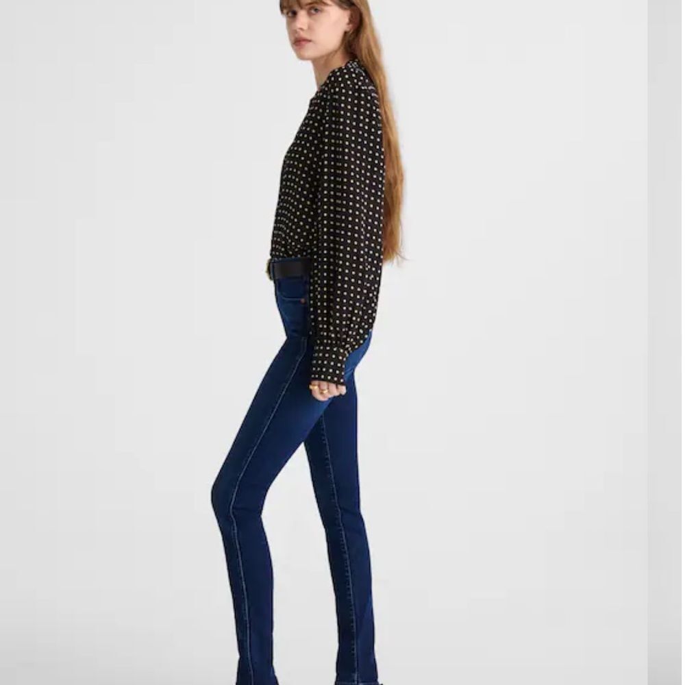 Madewell Dark Blue Skinny Jeans - Picture 3 of 11